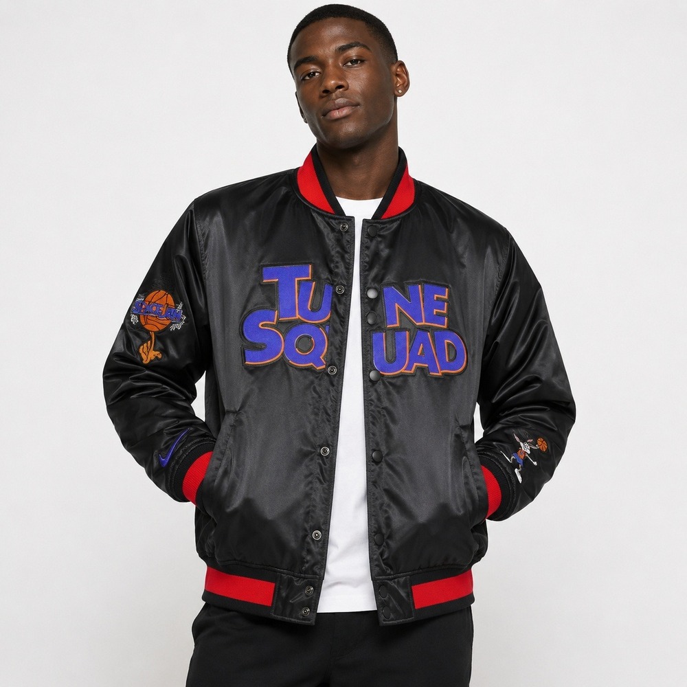 Nike x Space Jam A New Legacy Tune Squad Varsity Bomber Jacket DJ3891-010